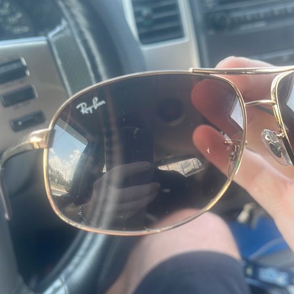 Ray ban high street aviator like new good condition lightly worn - Picture 2 of 3